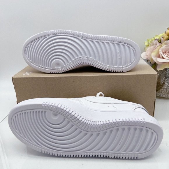 Nike Court Vision Alta LTR White Platform Sneaker Shoe DM0113-100 Womens US 12 - Picture 9 of 13